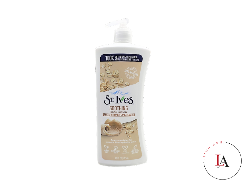 Dưỡng thể ST.Ives 621ml chiết suất yến mạch & bơ